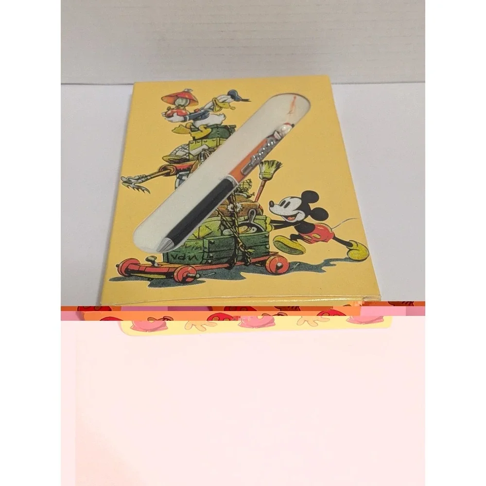 Vintage Colibri Walt Disney Goofy  Ballpoint Pen, Black & Orange  Pen 90s
